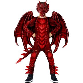 Morph Red Dragon Costume Kids Dragon Costumes For Boys Halloween Costumes For Boys Dragon Wing Kid Costume