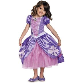 Disguise Disney Junior Sofia the First Next Chapter Deluxe Girls' Costume Multi, M (3T-4T)