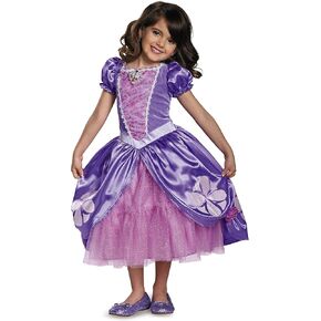 Disguise Disney Junior Sofia the First Next Chapter Deluxe Girls' Costume Multi, M (3T-4T)