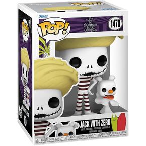 Funko POP! & Buddy: The Nightmare Before Christmas - Jack Skellington with Zero - (Beach) - Disney: The Nightmare Before Christmas - Collectable Vinyl Figure - Gift Idea - Official Merchandise
