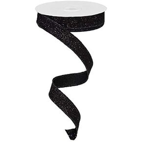 5/8"X10yd Glitter On Metallic