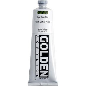 5 Oz Heavy Body Historical Hue Acrylic Paints Color: Sap Green Hue