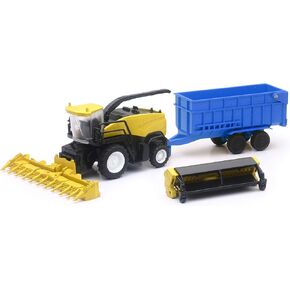 NewRay 1:62 New Holland Harvester RF850 & Trailer