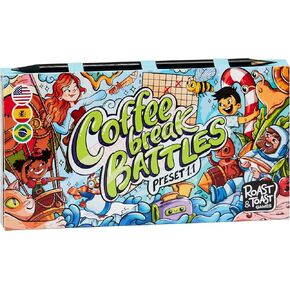Coffee Break Battles | Family Board Game | Board Game for Adults and Family | Adventure Board Game | Ages 4+ | for 2 Players | Average Playtime 20 Minutes