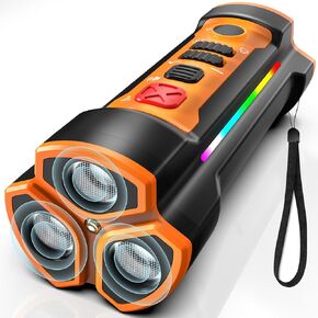 Dog Bark Deterrent Devices 2025 Release Anti Barking Device for Dogs Barking Silencer in 55FT Indoor Outdoor 3X Head Anti Bark Device with Flashlight &Party Flashlight Portable Training Tool