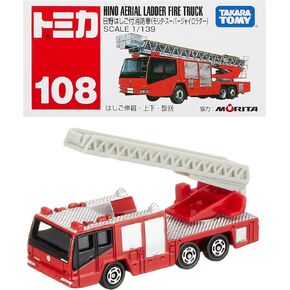 Takara Tomy Tomica No.108 Hino Aerial Ladder Fire Truck