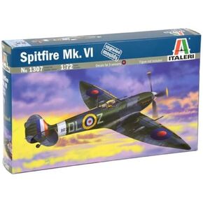 Italeri 1307 Spitfire Mk Vi 1:72 Plastic Kit