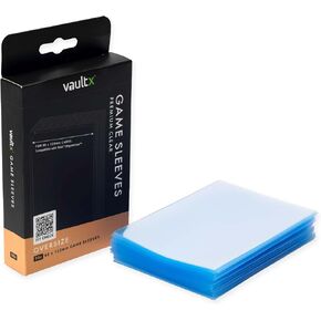 Vault X Oversize (Dixit) Board Game Sleeves for Cards of 80x120mm Protect, Preserve with Non-PVC Anti-Static Fitted Sheath (90pcs)