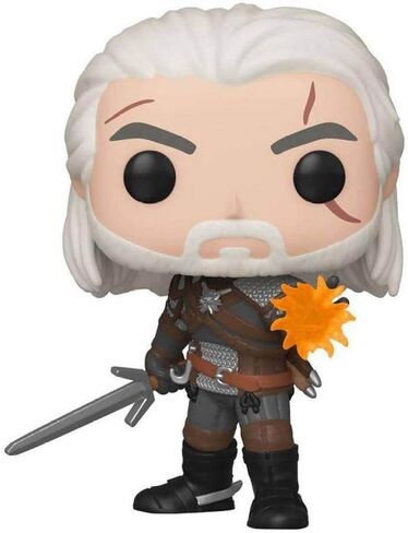Funko Pop! Games: The Witcher 3: Wild Hunt - Geralt Glow in The Dark GameStop Exclusive Vinyl Figurine in Saudi Arabia