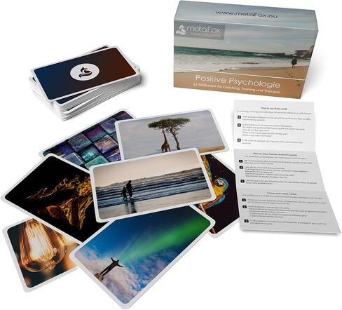 MetaFox - بطاقات صور التدريب - بطاقات التدريب على علم النفس الإيجابي - بطاقات الاندفاع للتدريب والعلاج وورش العمل - بطاقات تحفيز للتفكير in Kuwait