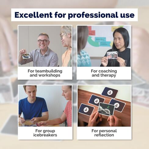 MetaFox - بطاقات صور التدريب - بطاقات التدريب على علم النفس الإيجابي - بطاقات الاندفاع للتدريب والعلاج وورش العمل - بطاقات تحفيز للتفكير in Kuwait