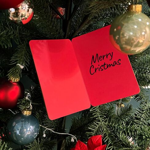 Wooden Christmas Greeting Card,Handmade Christmas Blank Card,Merry Christmas Wood Card For Friends,Family in Saudi Arabia