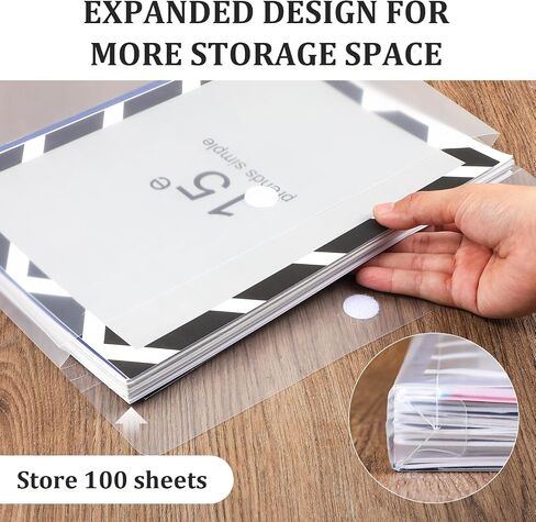 24Pcs Scrapbook Paper Storage 12 x 12 Paper Storage Top Loading Plastic Scrapbook Storage Box Clear Scrapbook Paper Organizer for Holding Scrapbook Paper Photos Vinyl Sheets Files in Saudi Arabia