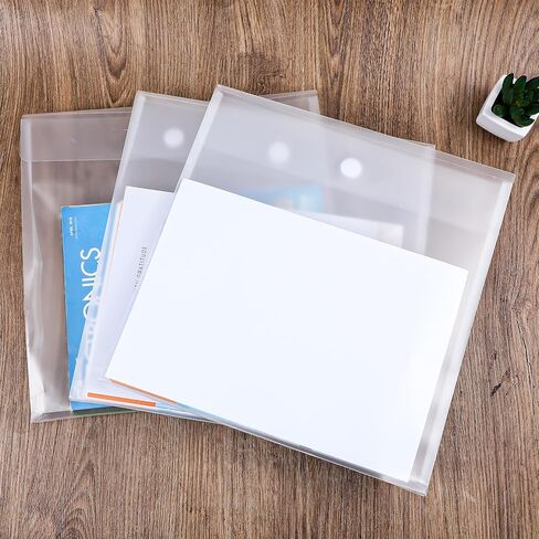 24Pcs Scrapbook Paper Storage 12 x 12 Paper Storage Top Loading Plastic Scrapbook Storage Box Clear Scrapbook Paper Organizer for Holding Scrapbook Paper Photos Vinyl Sheets Files in Saudi Arabia