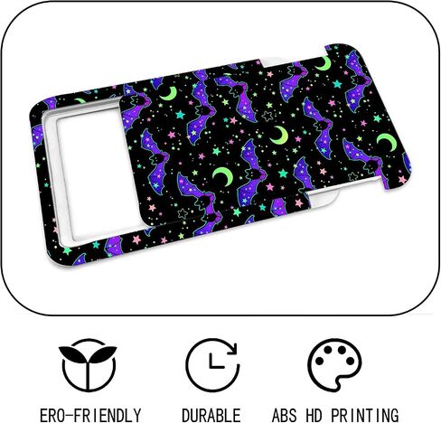 Badge Holder Case with Retractable Badge Reel Clip and Detachable Lanyard Strap Hard Vertical Card Protector for Women Nurse Teacher Student (Stars Bats) in Saudi Arabia