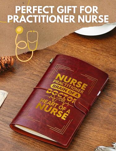 InnoBeta Nurse Practioner Gifts, NP Nurse Gifts for Women, Men, NP Note Book Journal Graduation Gifts in Saudi Arabia