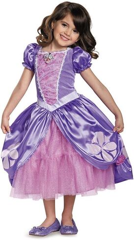 Disguise Disney Junior Sofia the First Next Chapter Deluxe Girls' Costume Multi, M (3T-4T) in Saudi Arabia