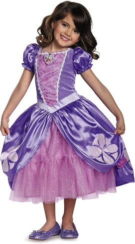 Disguise Disney Junior Sofia the First Next Chapter Deluxe Girls' Costume Multi, M (3T-4T) in Saudi Arabia