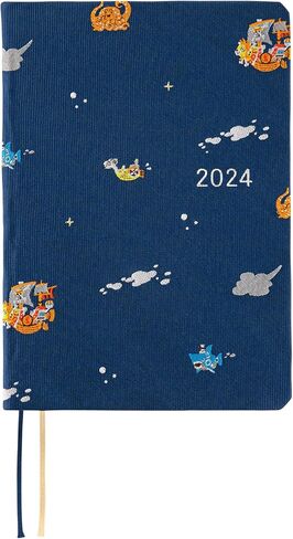 Hobonichi Techo 2024 HON A6 [Japanese/A6 Size/January Start] ONE PIECE magazine: Like the Sun in Saudi Arabia