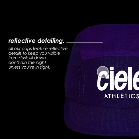 Ciele Athletics GOCap - قبعة ممتازة ماصة للرطوبة قابلة للغسل مع حماية من الشمس، قبعة جري متماسكة من 5 ألواح - قبعة رياضية، قبعات للعدائين، قبعات رياضية، قبعات للتمرين للرجال والنساء - Metamars in Kuwait