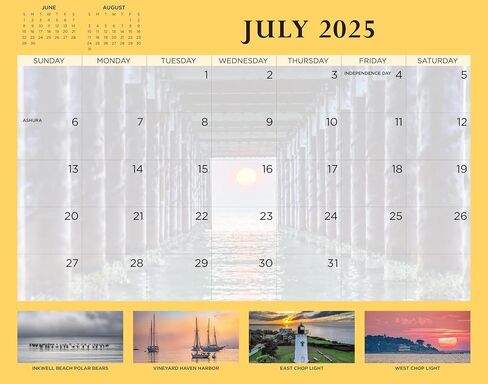 Michael Blanchard Inspirational Calendar 2024-2025, 11x14x.25, Blue/Brown in Saudi Arabia