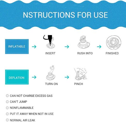 Inflatable Penguin Tumblers, 5 Inflatable Penguin Tumblers Inflatable Toys (Random Shipments) (Colorful) in Saudi Arabia