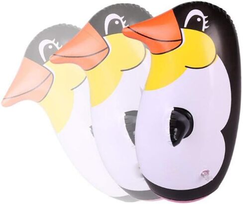 Inflatable Penguin Tumblers, 5 Inflatable Penguin Tumblers Inflatable Toys (Random Shipments) (Colorful) in Saudi Arabia