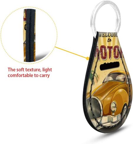 Kuiaobaty Keychain Neoprene Key Holder 2pcs Key Wristlet Keychain Durable Lanyard Keyring in Saudi Arabia