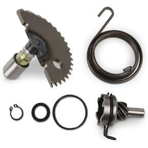 FLYPIG Scooter Moped Kick Start Gear Starter Shaft Starter Lever Rebuild Kit idle Gear Spring fit for 49cc 50cc 80cc GY6 139QMB P139QMB 4 Stroke Engine (49cc-80cc)