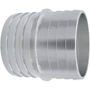 ICT Billet 2" to 2" Inch Hose Barb Splice Coupler Repair Mend Fitting Adapter Connector Radiator Coolant Intercooler Heat Exchanger Fluid Designed & Manufactured in USA Bare Aluminum AN627-32A