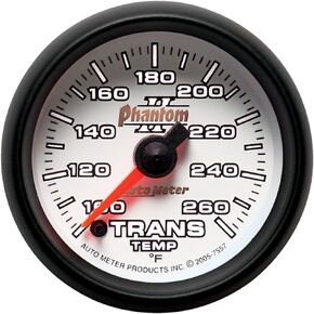 Auto Meter 7557 Phantom II Electric Transmission Temperature Gauge