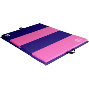 We Sell Mats - 4 ft x 6 ft x 2 in Personal Fitness & Exercise Mat for Home Workout- Lightweight & Folds for Carrying- All Purpose Home Gym Mat- Thick Mat for Yoga, Pilates, Stretches & Floor Exercises