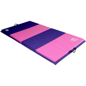 We Sell Mats - 4 ft x 8 ft x 2 in Personal Fitness & Exercise Mat for Home Workout - Lightweight and Folds for Carrying – All Purpose Home Gym Mat – Thick Mat for Yoga, Pilates, Stretches, and Floor Exercises