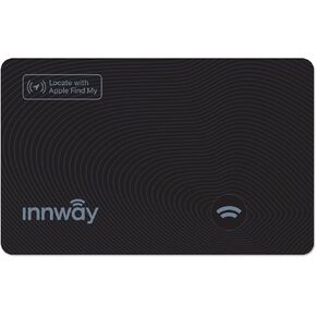 Card Find My – Apple MFi Certified Ultra Thin, Rechargeable Bluetooth Tracker, IP67 Waterproof – Keys, Wallet, Luggage Finder (iOS Only)