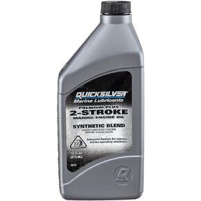 QuickSilver 27Q01 Premium Plus 2-Cycle Outboard Oil, 1 Gallon