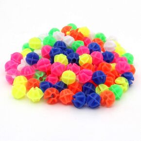 216PCS Assorted Colors Bike Bicycle Wheel Spokes Plastic Clip Bead