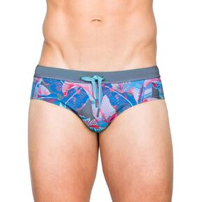 UXH New Sexy Men Swimwear Low Waist Swim Briefs Brazilian Cut Swimsuit Sports Surf Men Board Boxers