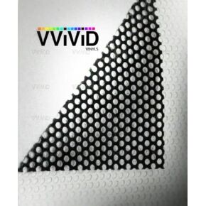 One-Way Perforated Vinyl Privacy Window Film Adhesive Glass Wrap Roll (1ft x 54 inches)