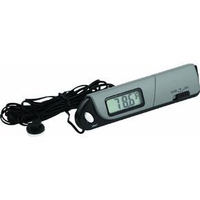 Bell Automotive 22-1-28001-8 Slimline in-Out Thermometer and Clock