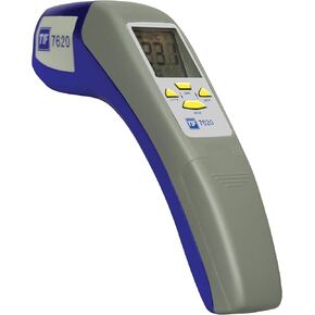 Robinair TIF7610 Infrared Thermometer PRO with 10:1 Distance To Spot Ratio,Gray/Blue