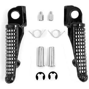 Kawasaki Motorcycle Footpeg Front Foot Pegs Footrest for Kawasaki Ninja ZX-10R ZX-14 ZX6R ZX9R ZX12R ZX636 EX650 650R KLE650 Z1000SX ZZR1200 GTR1400 ZZR1400