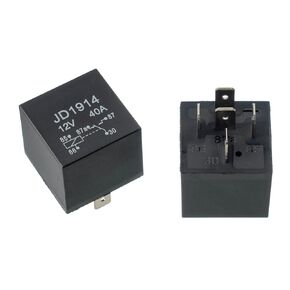 EPLZON JD1914 Relay 12V 40A 5 Pin Car Relay 584416 586147 586224 for Johnson Evinrude OMC Outboard Marine Corp (Pack of 2 Pcs)