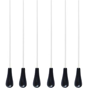 Conductors Baton Conducting Baton Music Orchestra Baton (6 Pack Black Baton)