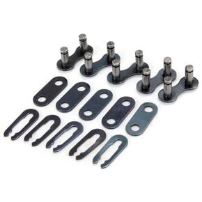 Bike Chain Master Link Single Speed Bike 1/2X1/8 Bike Chain Link Connectors Suitable with All Single Speed Bike BMX Bike Fixie Bike and Some Mountain Bikes for Men Single Speed 5 Units Pack