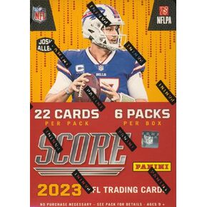 2023 Score Football Card Blaster Box (132 Cards)