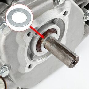 GREHUA Universal Clutch Spacer Shim Washer with 3/4 inch Shaft(8 pcs) for Predator 212cc Coleman CT200U BT200X KT196 Non-hemi 196cc GX160 6.5hp 208cc Briggs Stratton Engine Mini Bike Go Kart Parts