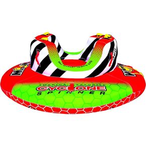 WOW Watersports 20-1070 Towable Cyclone Spinner 1-2 Person, Red