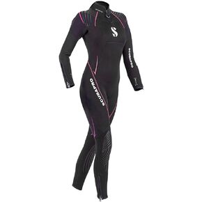 Scubapro Definition Steamer 3mm Womens - Black - Pink - XS
