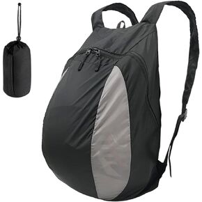 Peicees Motorcycle Helmet Bag Folding Lightweight Motorcycle Backpacks for Men Waterproof Large Capacity Cycling Motorcycle Helmet Backpack Riding Storage Bags