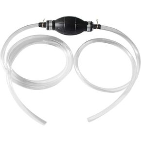 Wadoy Gas/Oil/Water/Fuel Transfer Siphon Pump,Gasoline Siphone Hose,Fuel Transfer Pump with 2 Eco-Friendly Hose (15mm)